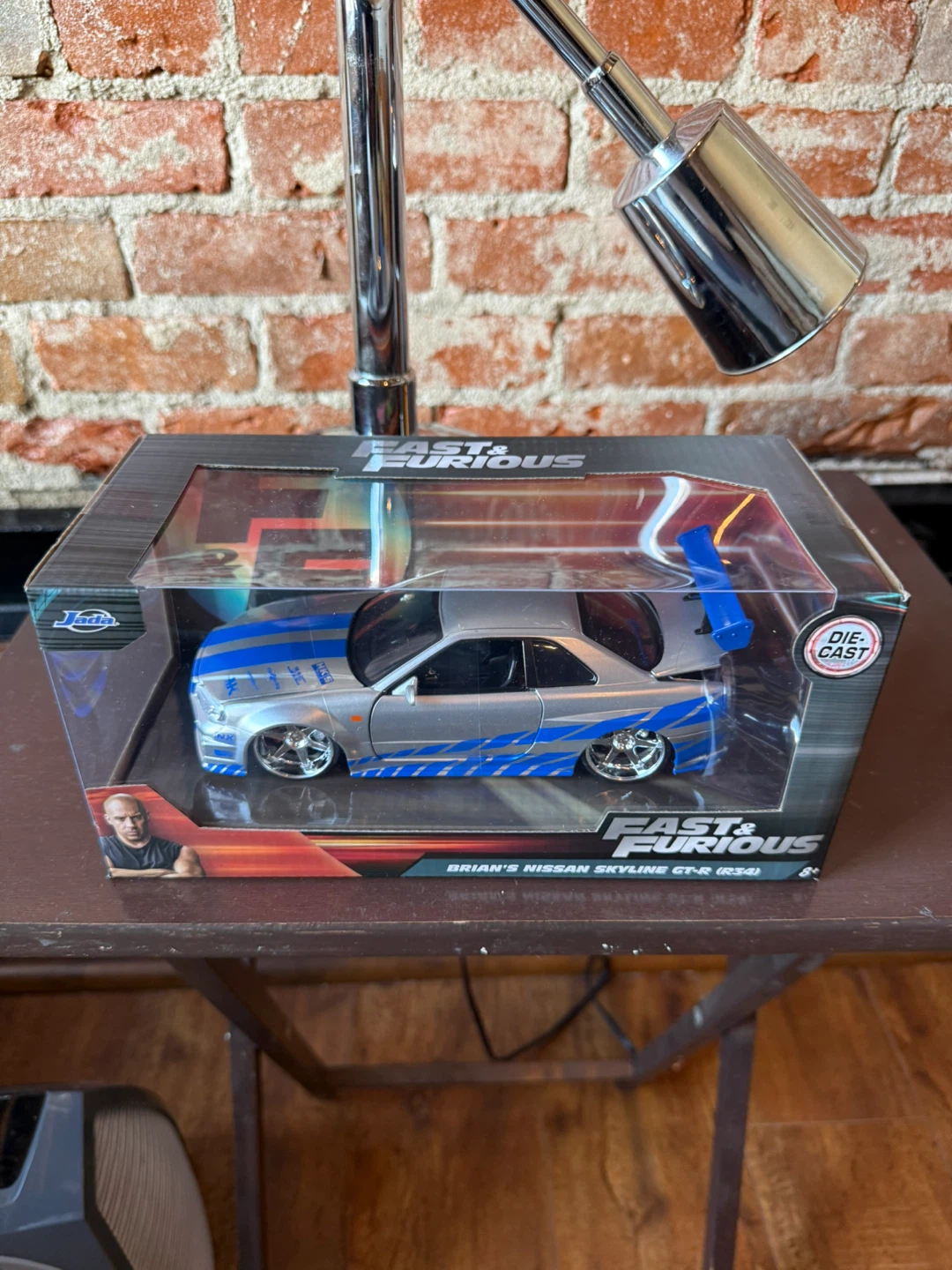 Fast & Furious Brian's Nissan Skyline GT-R (R34) Die-Cast Car