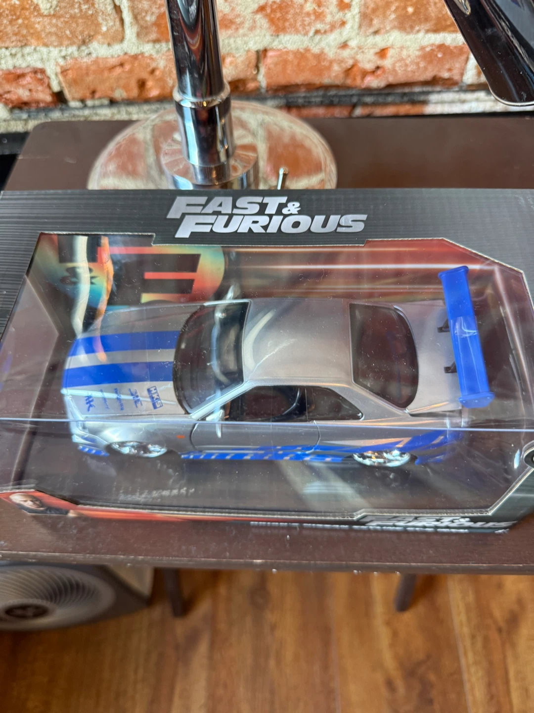 Fast & Furious Brian's Nissan Skyline GT-R (R34) Die-Cast Car - photo 2
