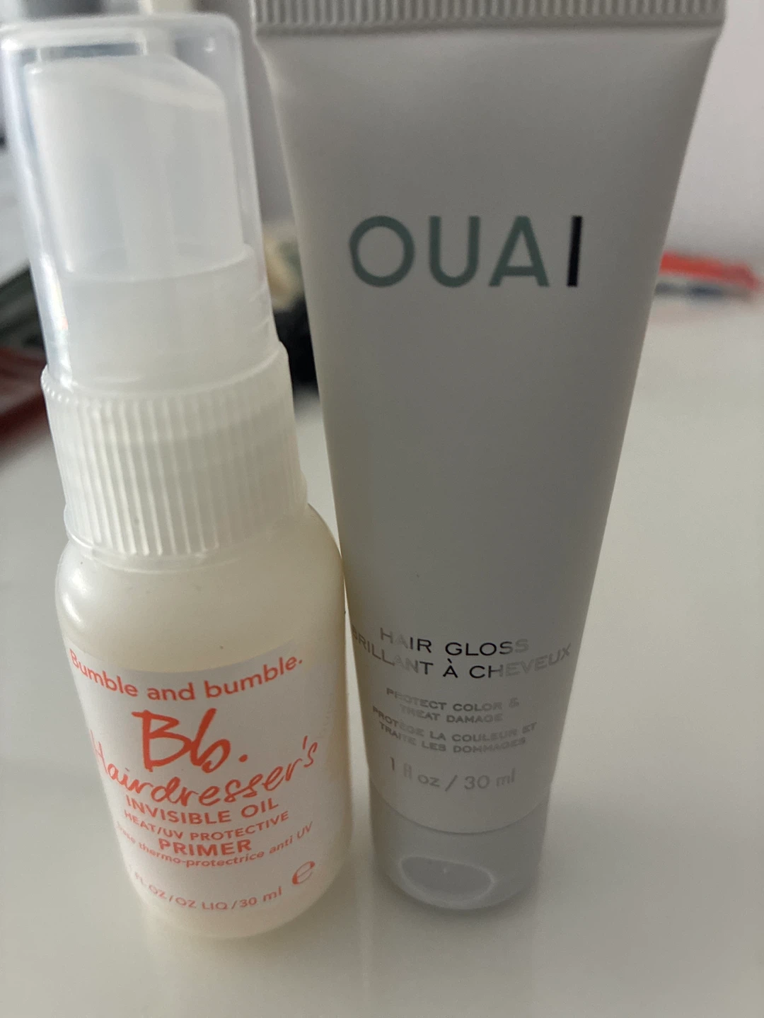 Bumble and bumble Primer & OUAI Hair Gloss Set