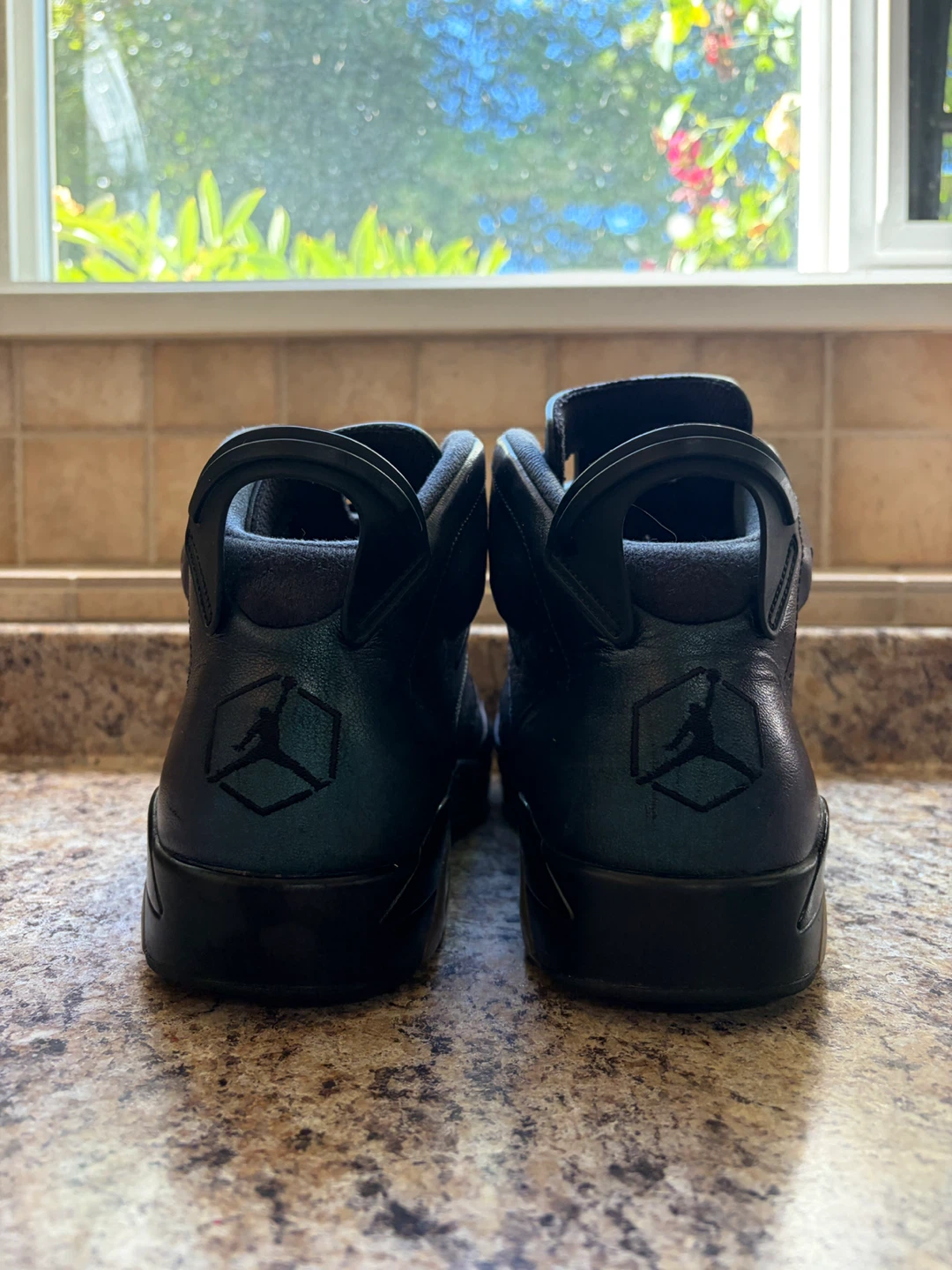 Air Jordan 6 Retro Black Sneakers - photo 2