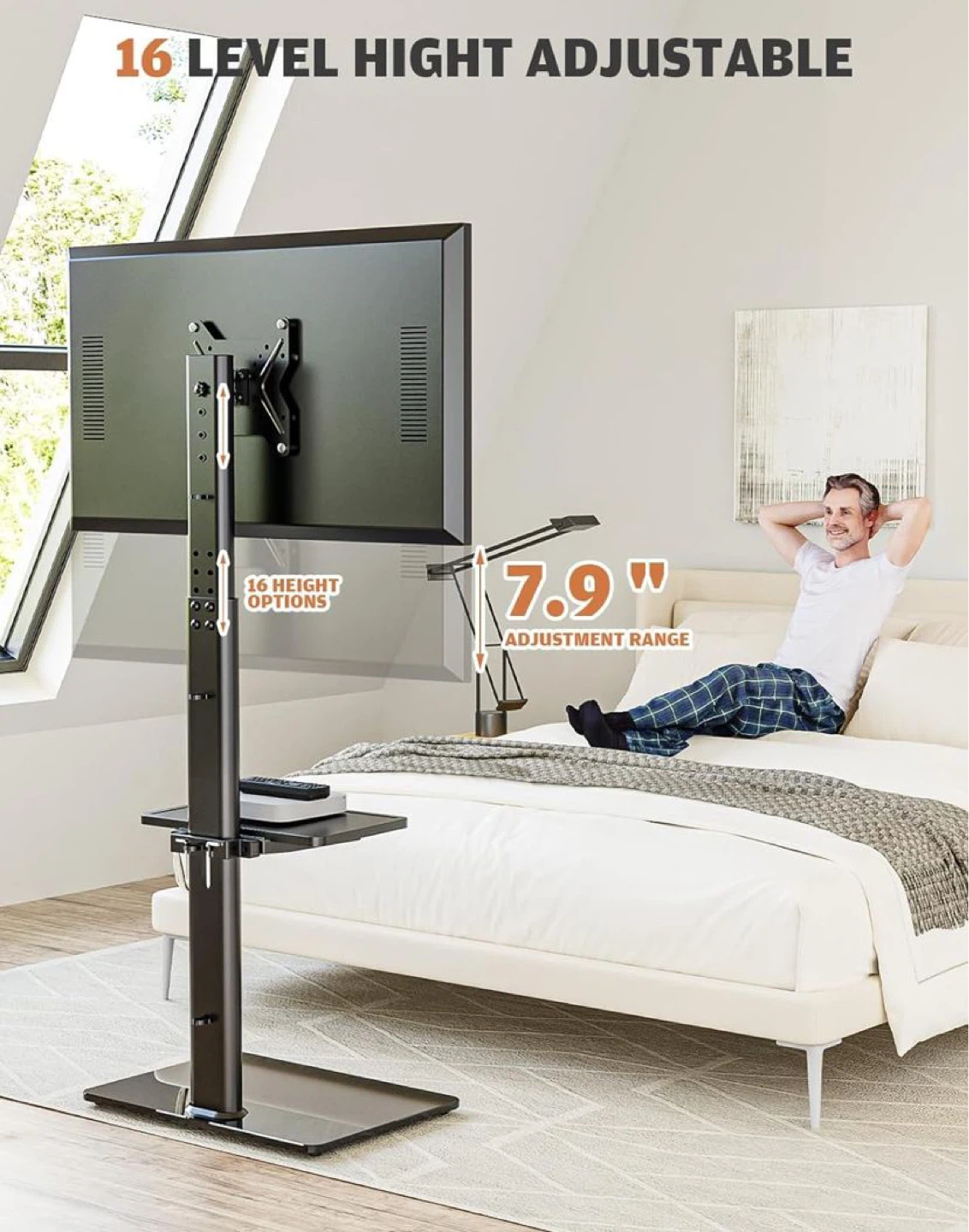 Adjustable TV stand