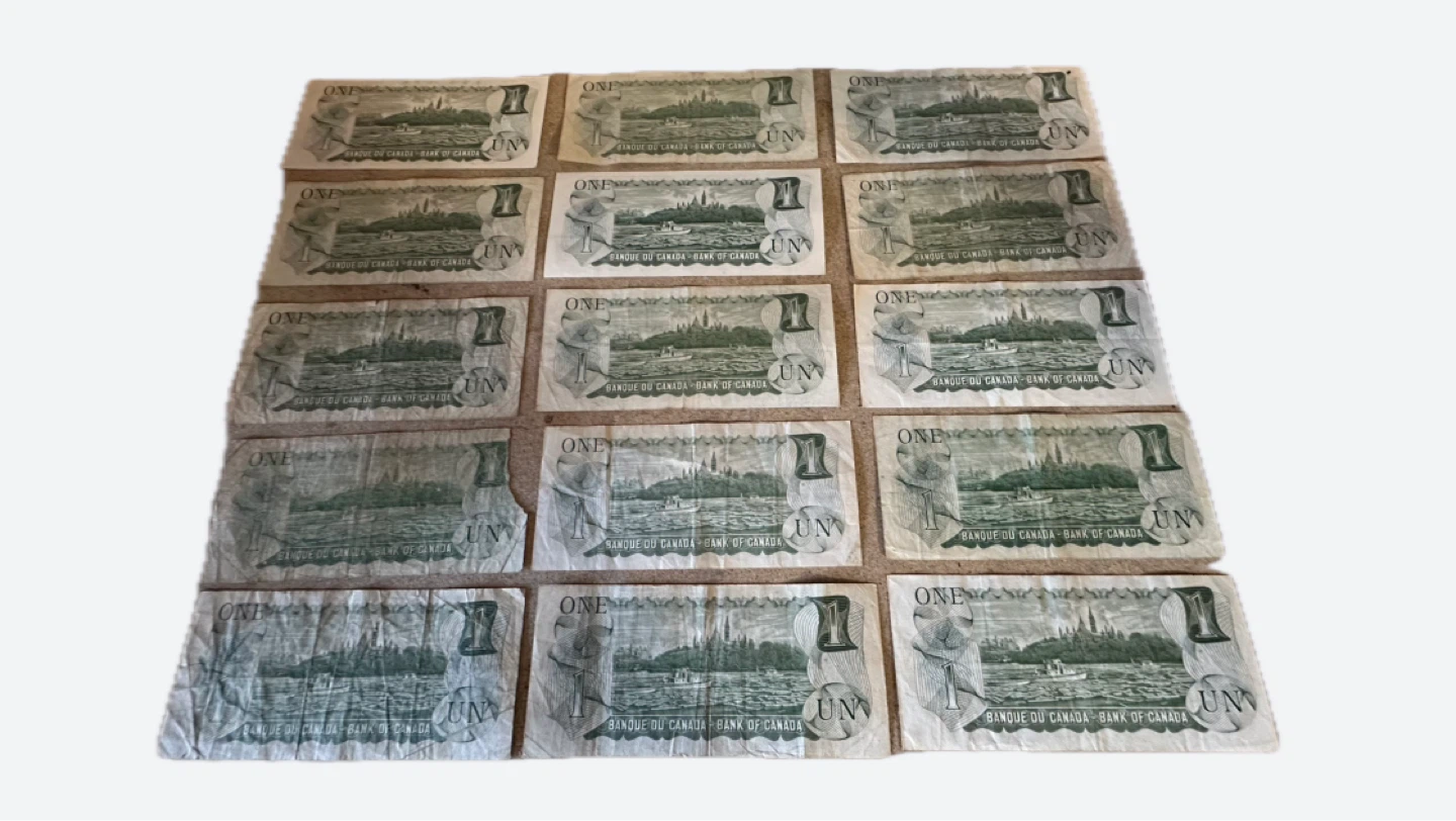 Canada 1 Dollar Banknotes Collection (Various Years) - photo 3