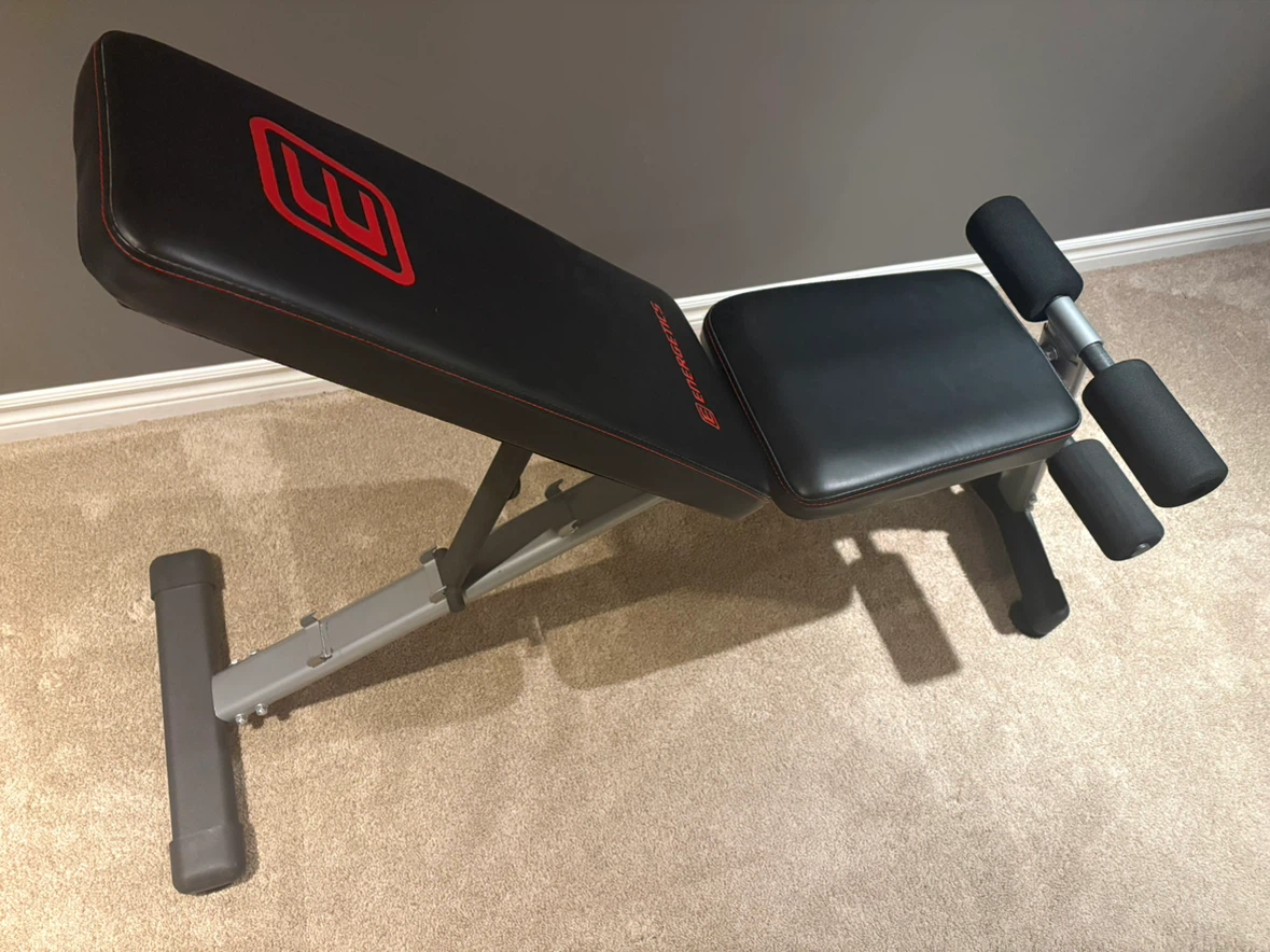 Energetics Adjustable Weight Bench - photo 2