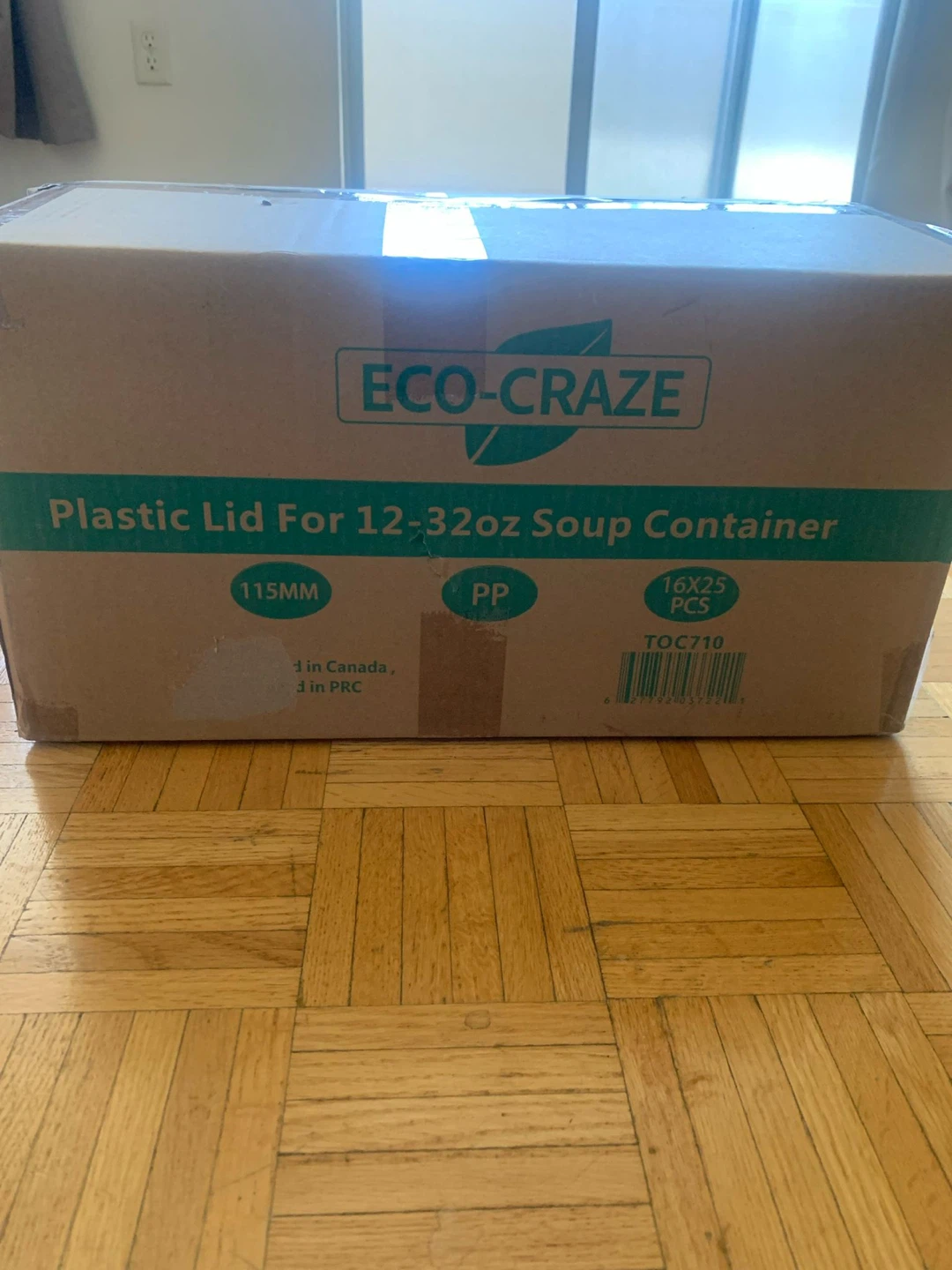 ECO-CRAZE Plastic Lids for 12-32oz Soup Containers - 400 Pack - photo 2