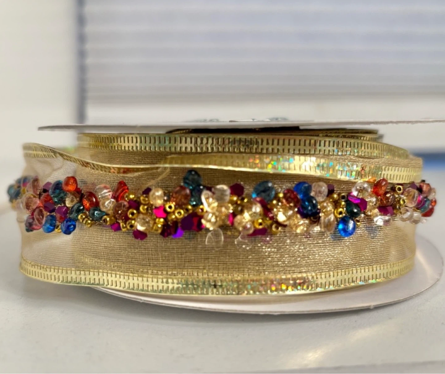 ⚽️Decorative Ribbon with Beads