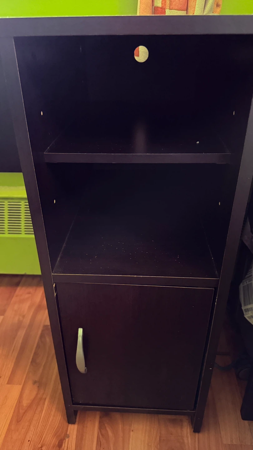 Computer Desk with Storage Cabinet - photo 2