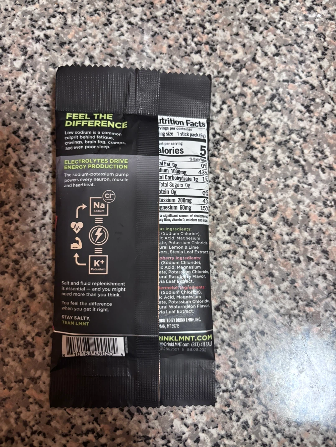 ⚽️LMNT Electrolyte Drink Mix Variety Pack - photo 2