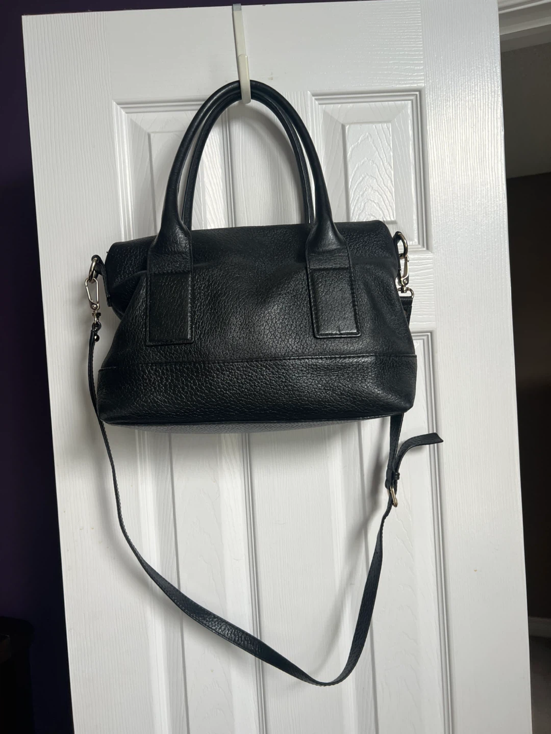 Kate Spade Black Leather Satchel Handbag - photo 3