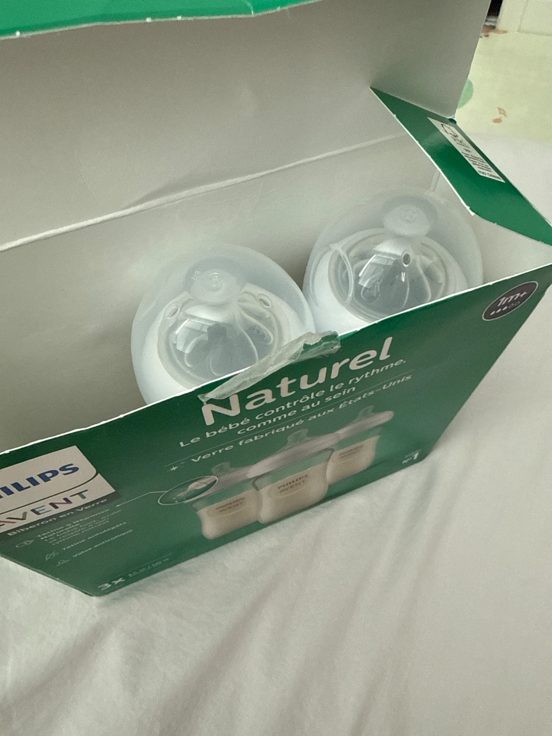 Philips Avent Natural Glass Bottles 3 Pack - photo 2