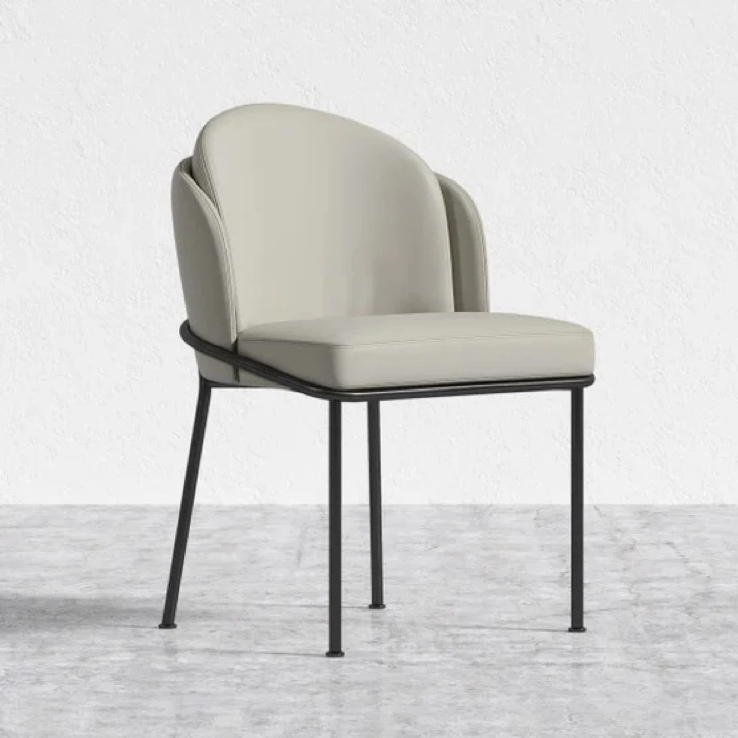 Angelo Black and Taupe (Trento) Dining Chair, 2-pac - photo 4