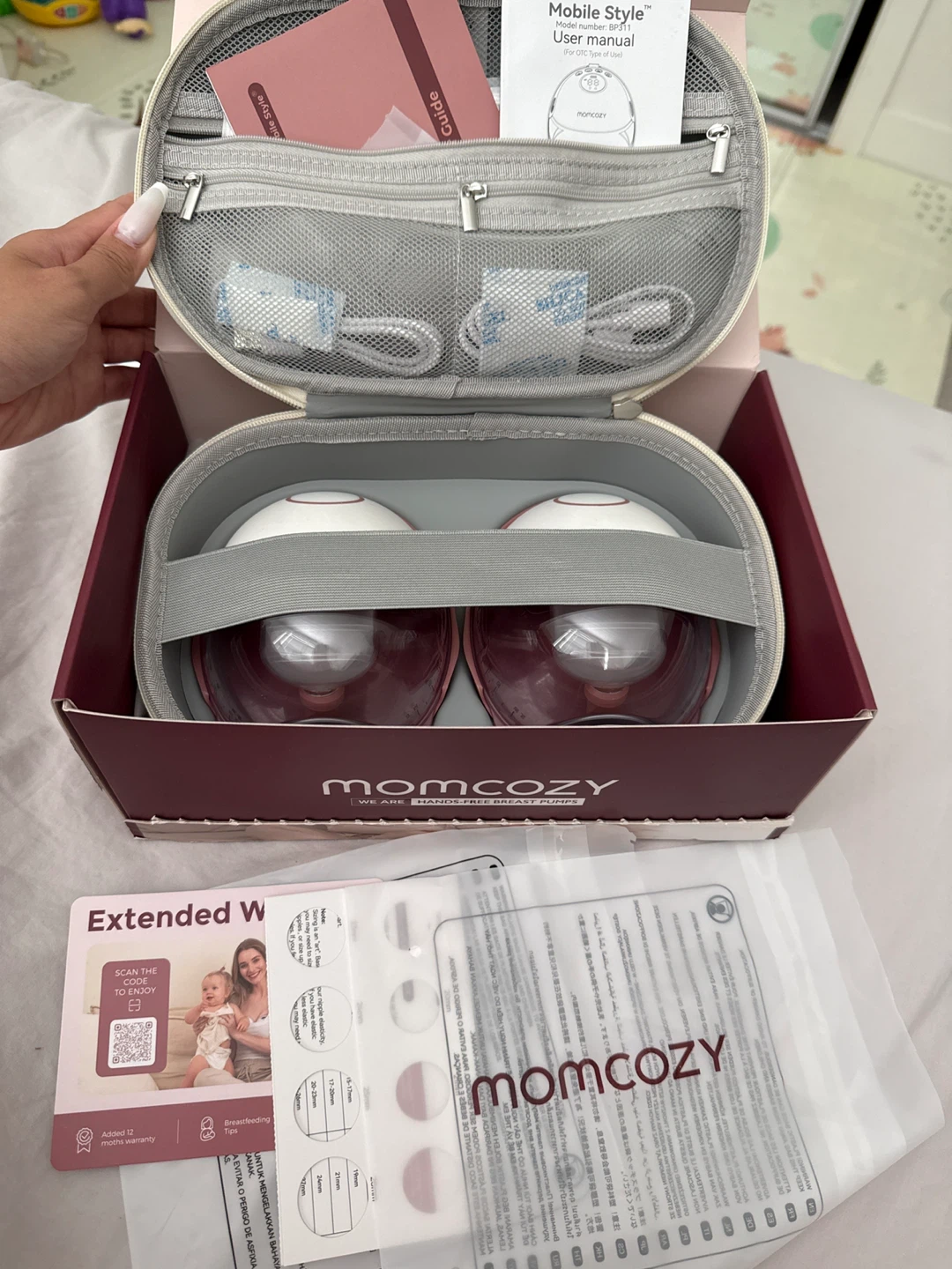 Momcozy Mobile Style Hands-Free Breast Pumps M6 - photo 2