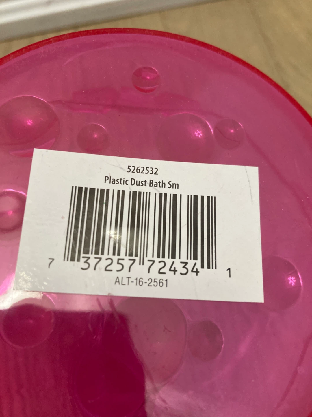 ⚽️hamster Plastic Dust Bath - photo 2