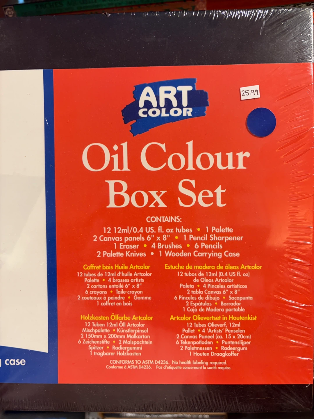 Art Color Oil Colour Box Set ⚽️ - photo 2