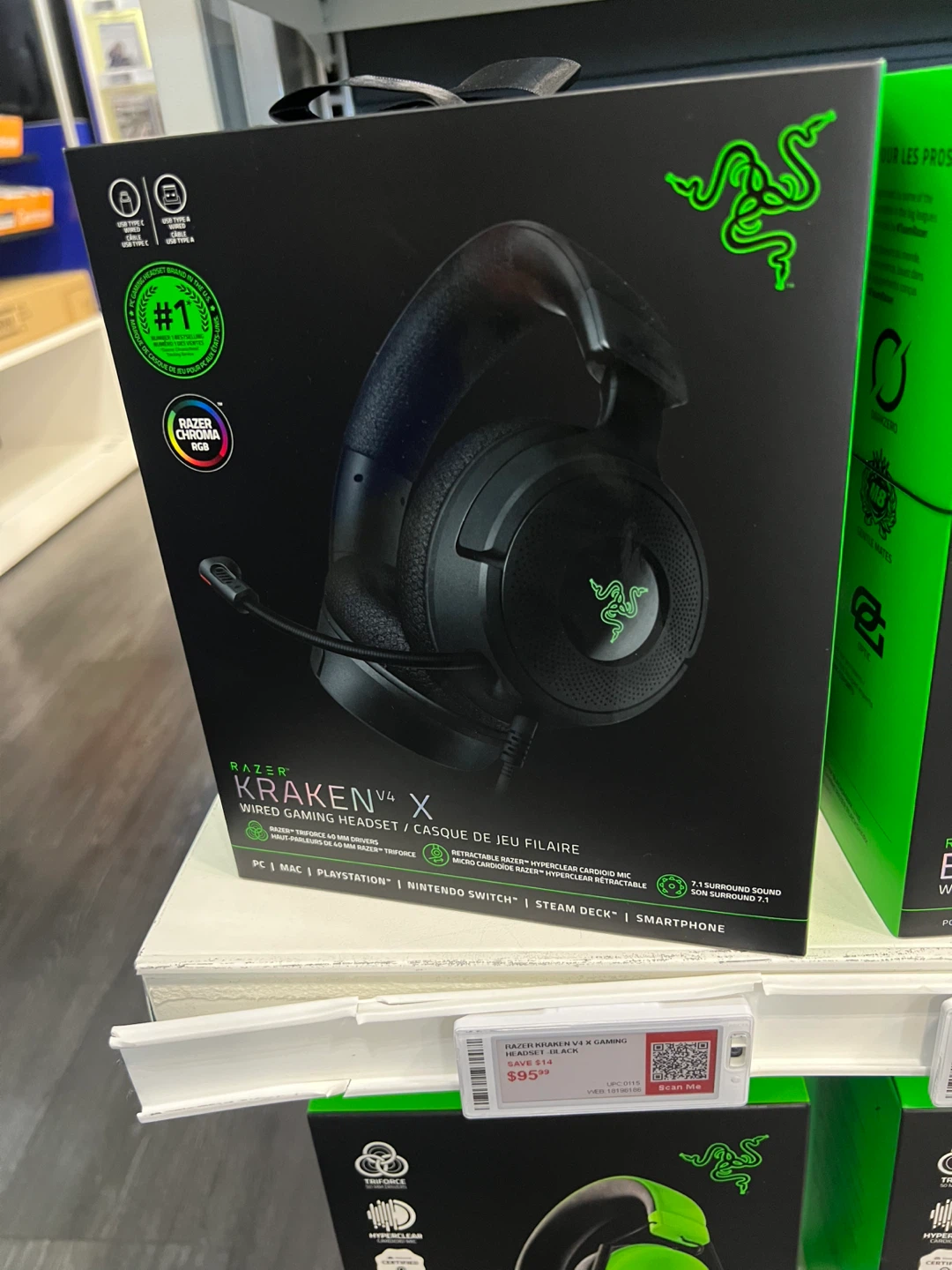 Razer Kraken V4 X Wired Gaming Headset - photo 2