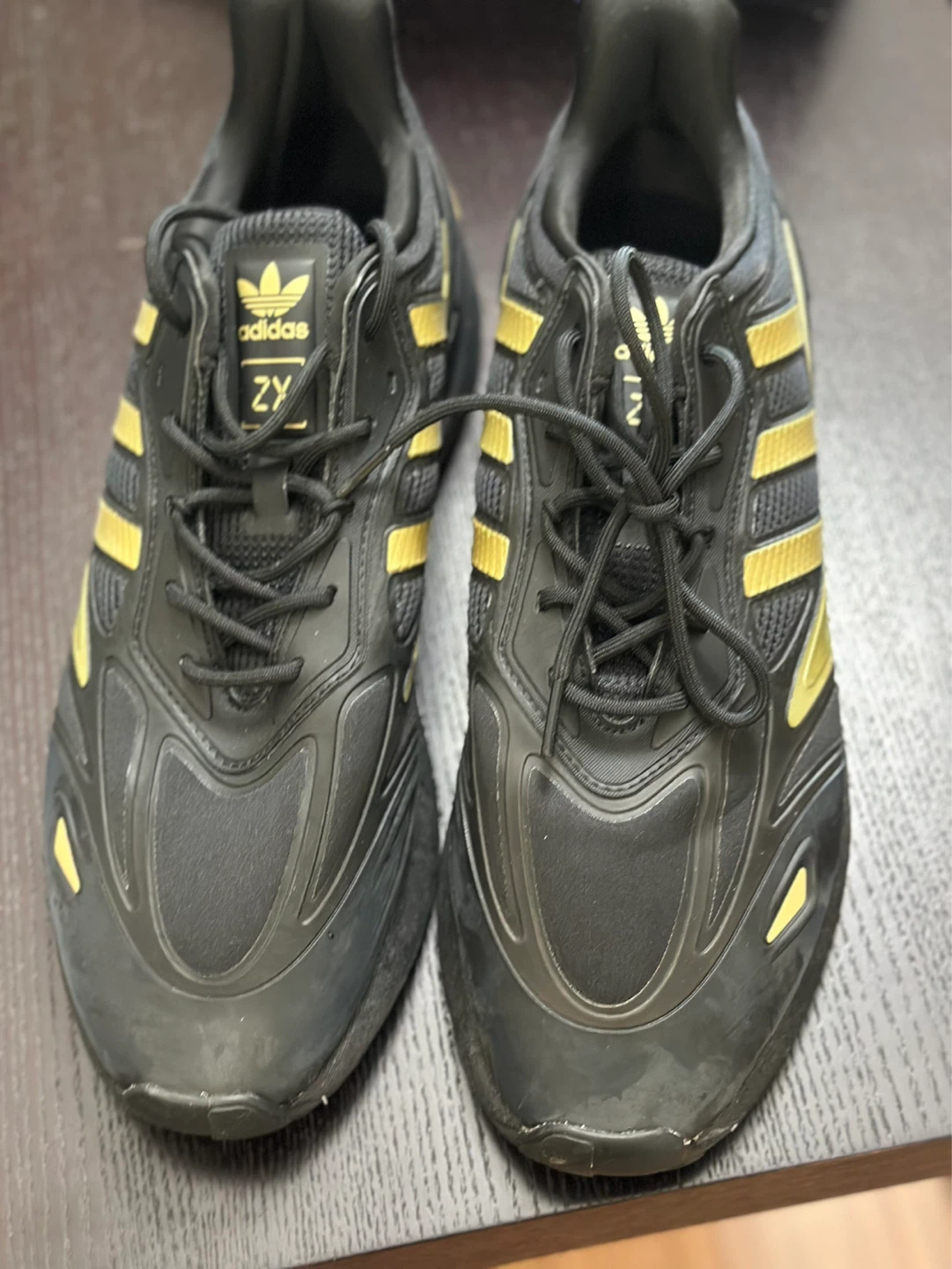 Adidas ZX 2K Boost Sneakers Black & Gold