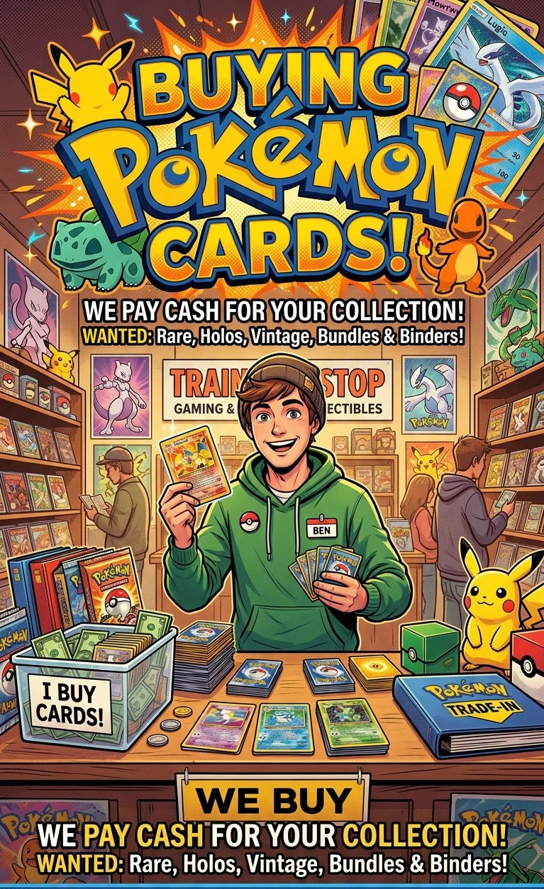 BUYING POKEMON CARDS! LOOK AT DESCRIPTION!!!