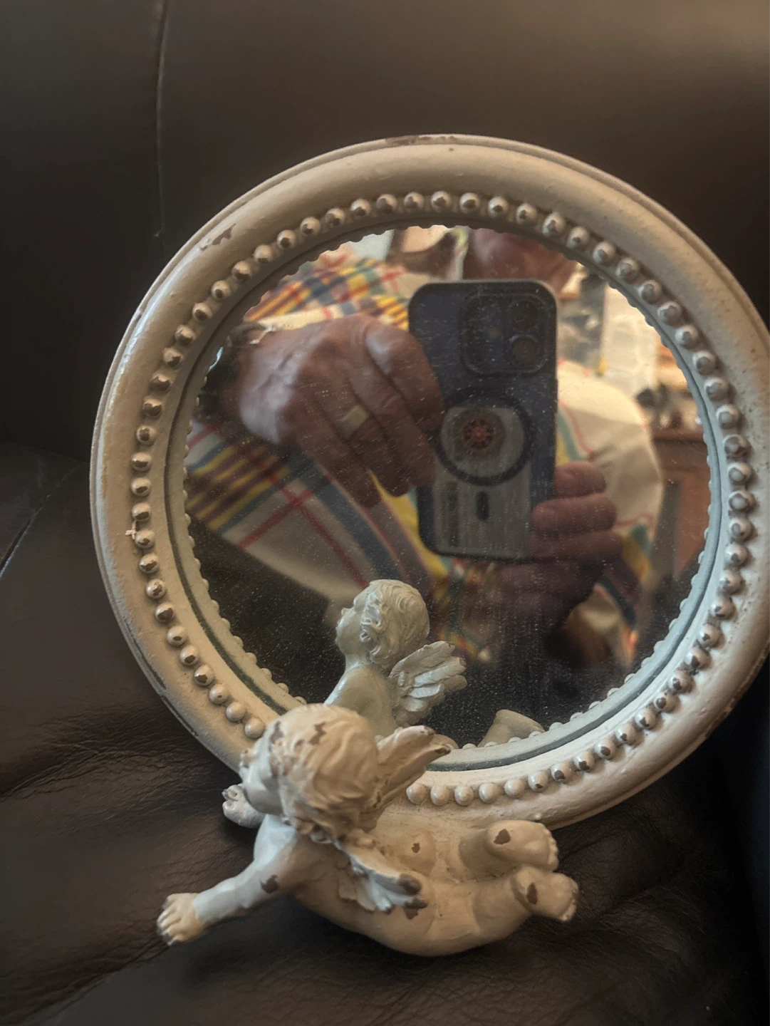 ⚽️Decorative Cherub Mirror