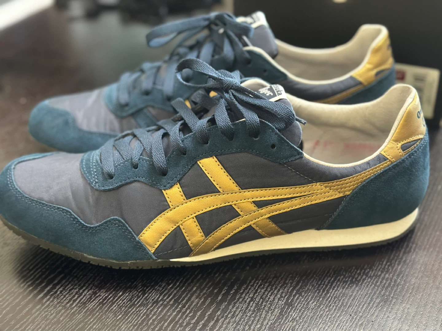 Onitsuka Tiger Sneakers - Blue/Gold - photo 5