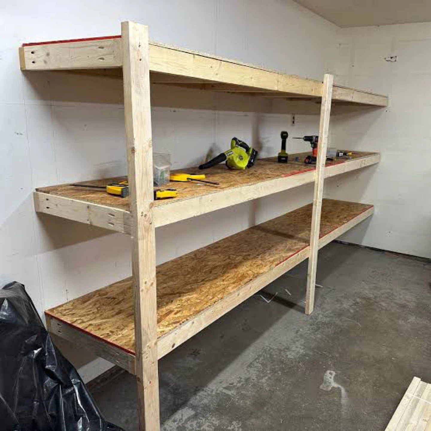 Wooden Garage Shelving Unit - photo 4