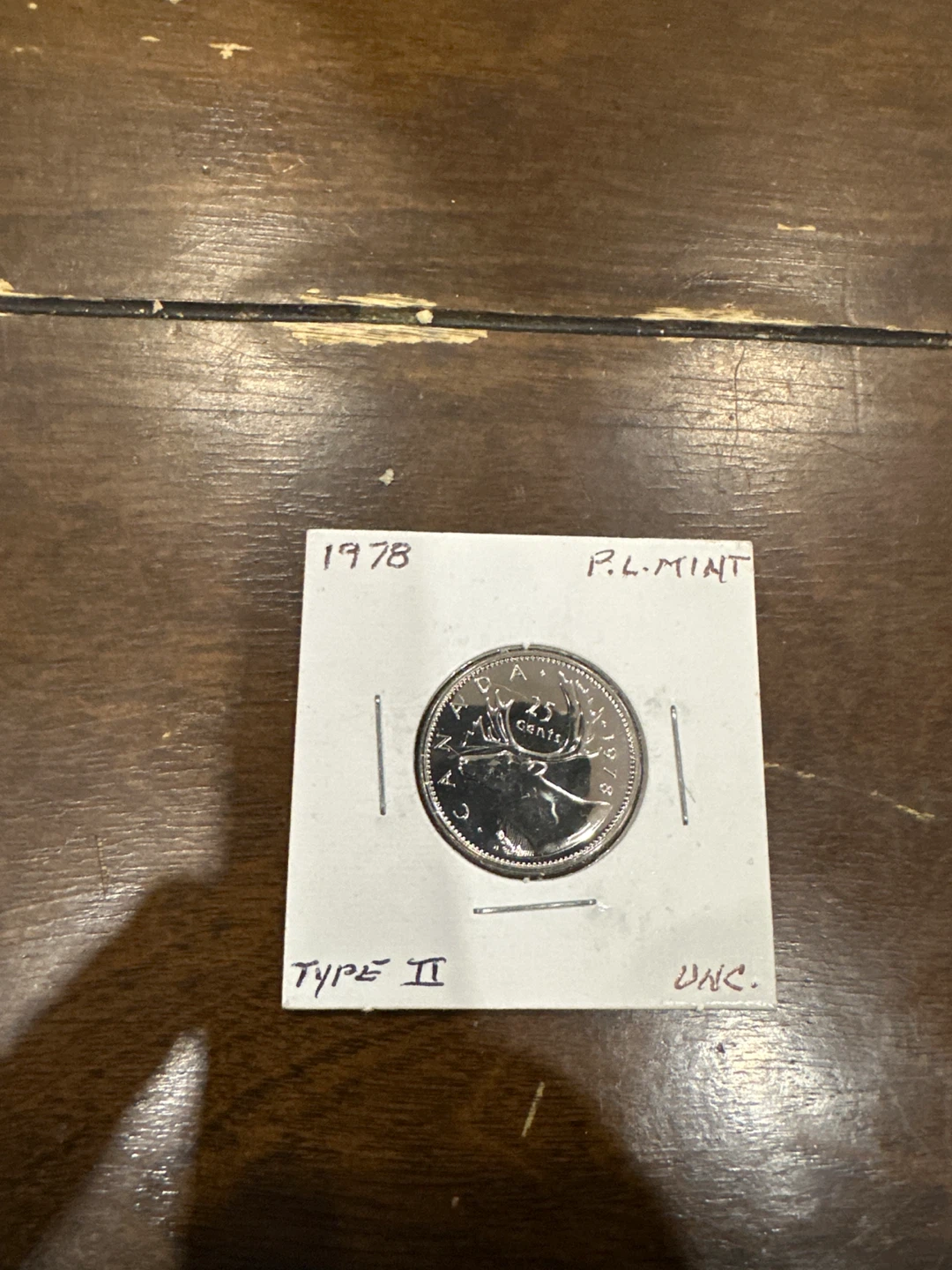 1978 Canada 25 Cent Coin