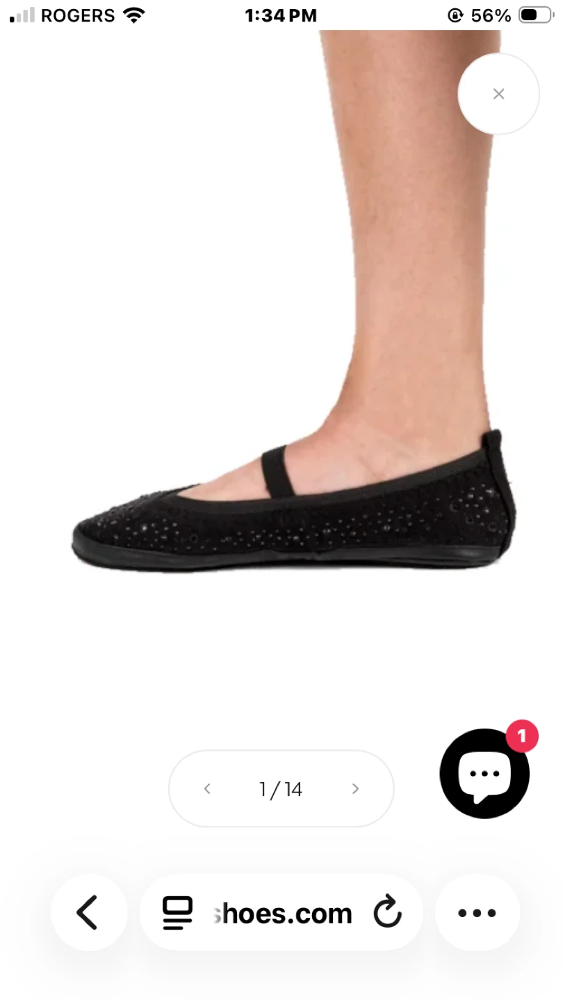⚽️gfranco dance flats - Size 8