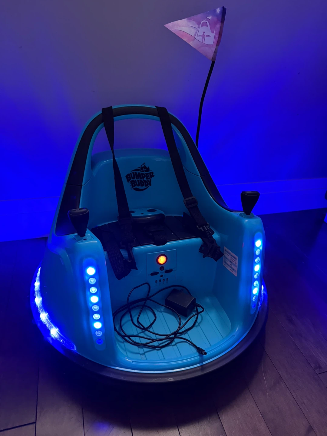 Bumper Buddy Ride-On Car - Blue - photo 2