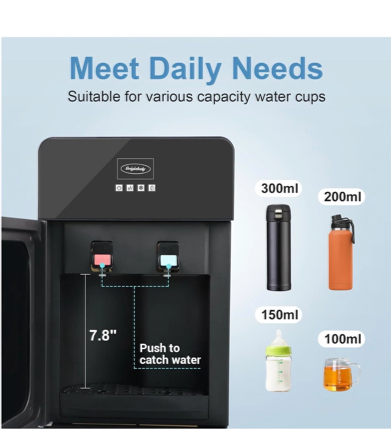 Bottom Loading Water Dispenser - Hot/Cold/Ambient - photo 4