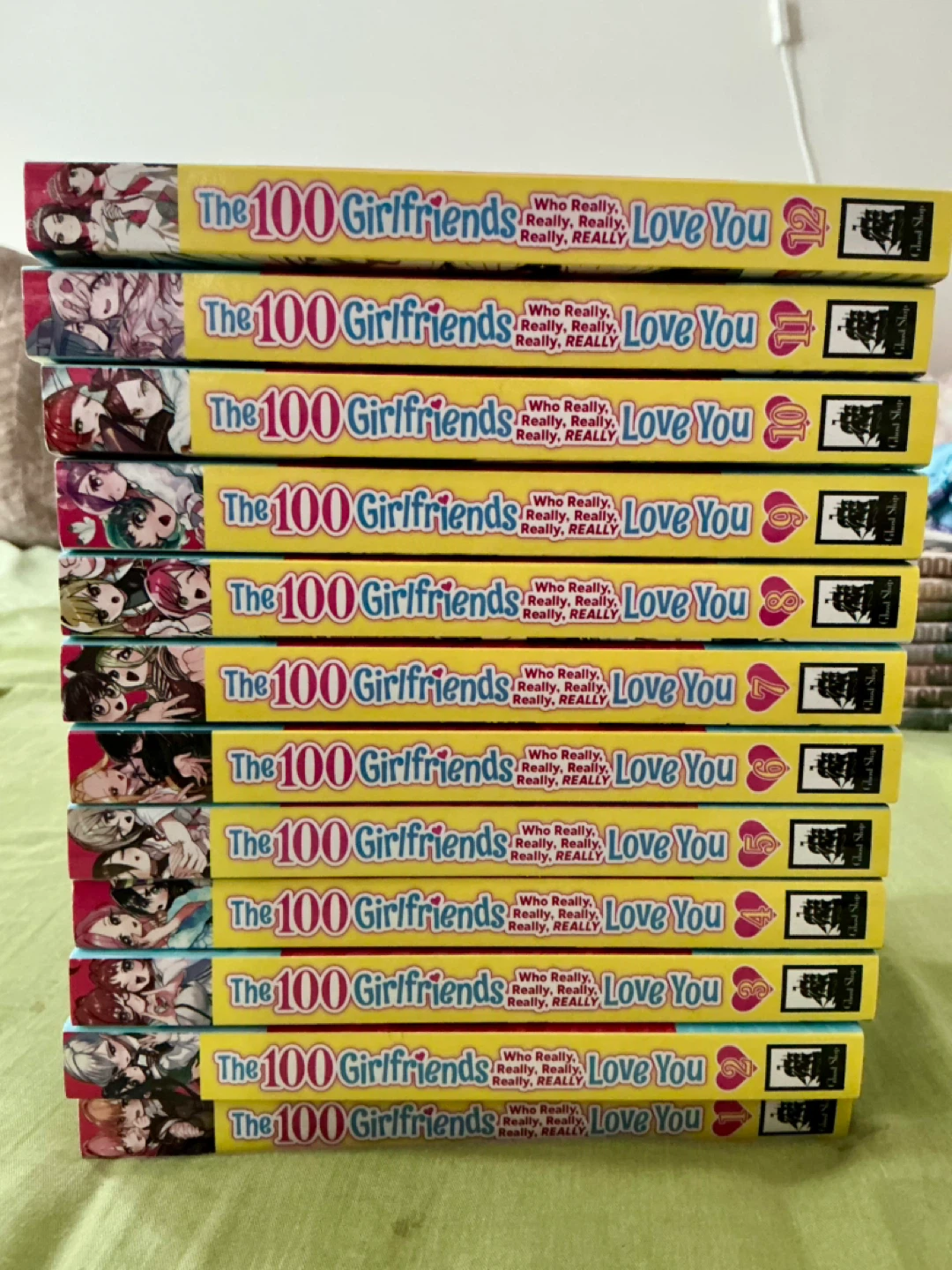 The 100 Girlfriends Who Really Love You manga 1-12  ⚽ - photo 3
