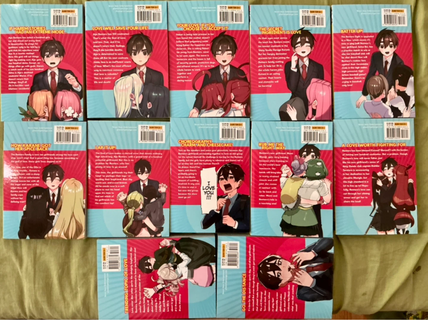 The 100 Girlfriends Who Really Love You manga 1-12  ⚽ - photo 2
