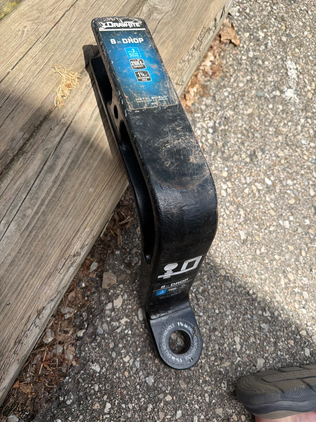 Draw-Tite 8 Inch Drop Hitch