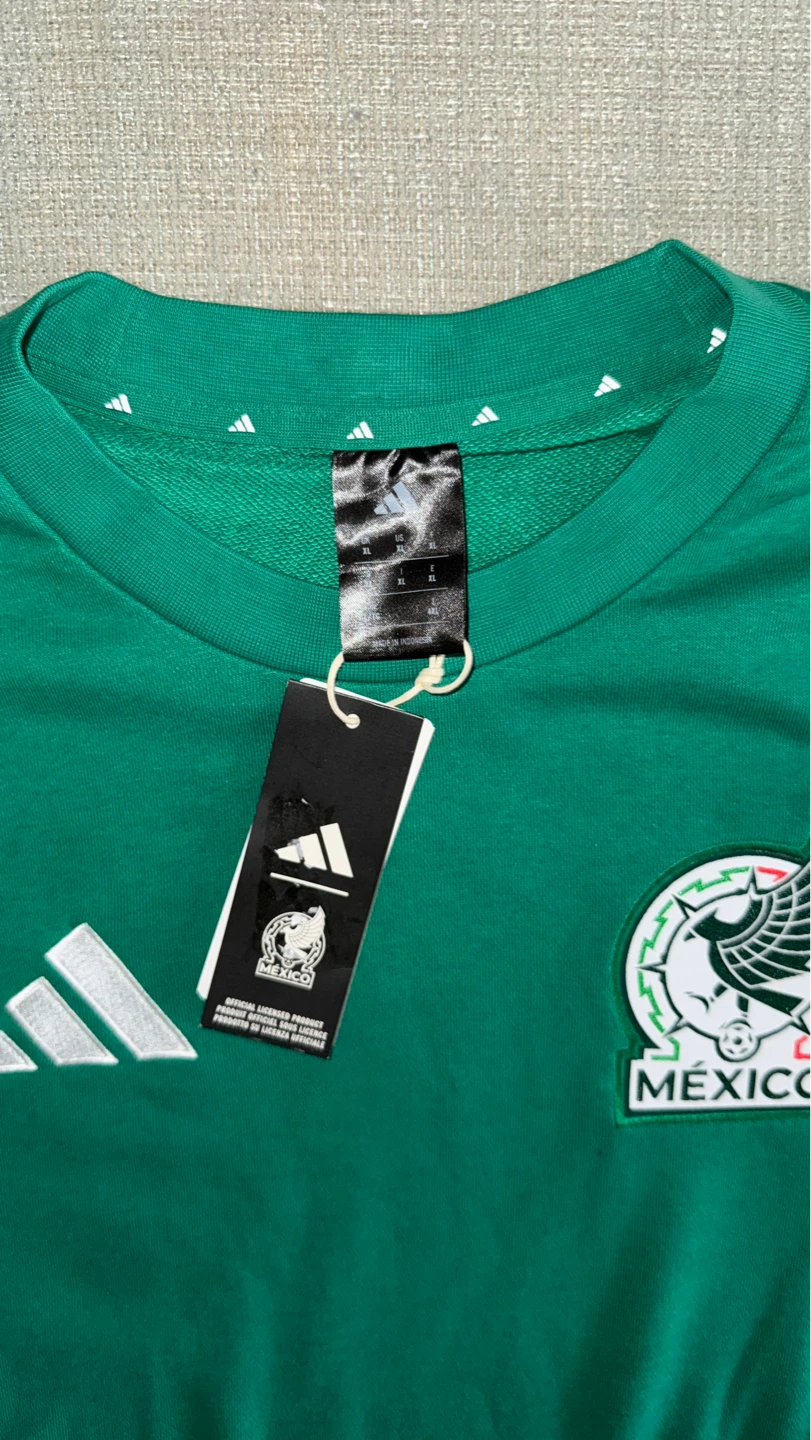 ⚽️Adidas Mexico National Team Crewneck Sweatshirt - photo 4