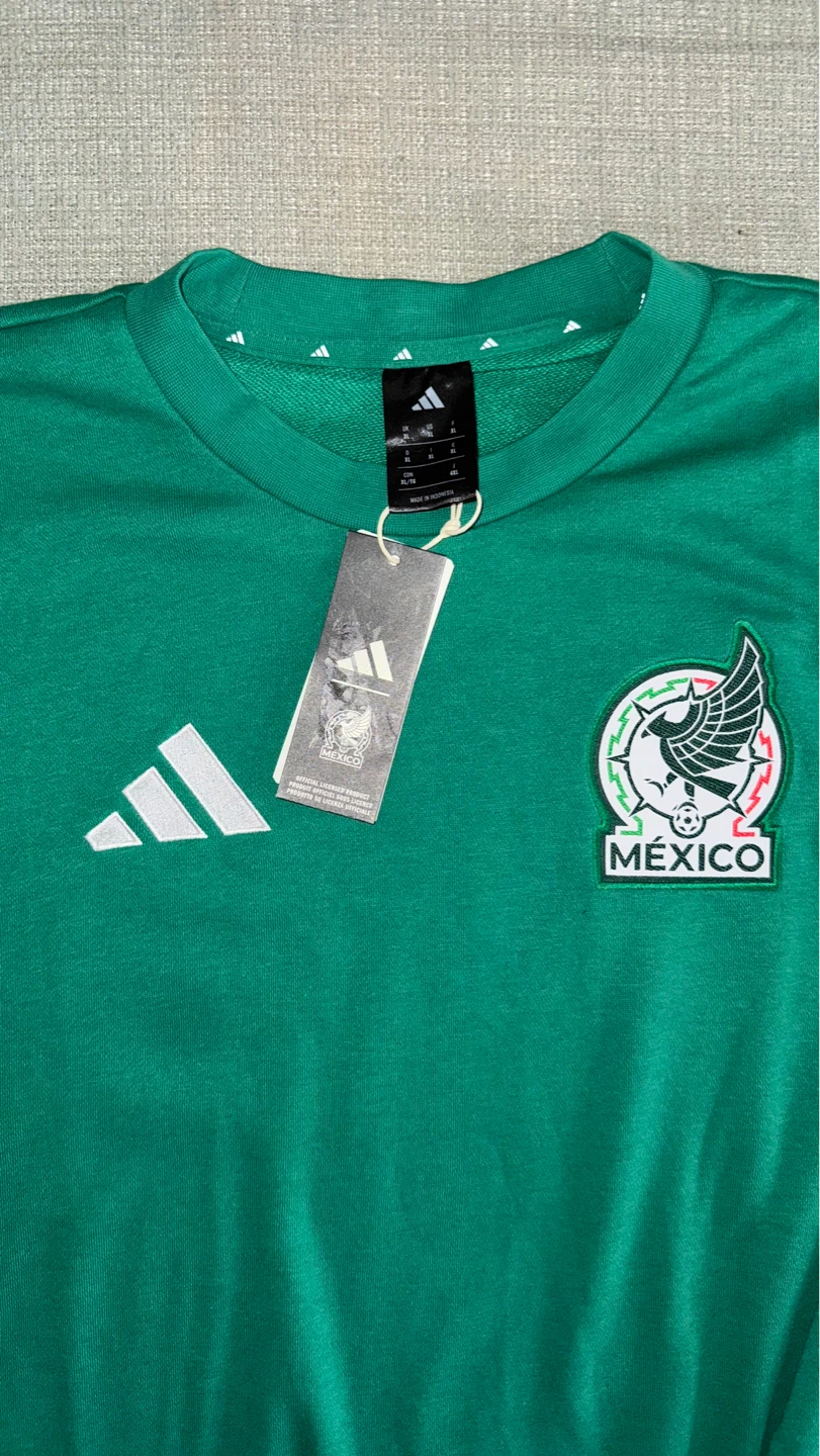⚽️Adidas Mexico National Team Crewneck Sweatshirt - photo 3