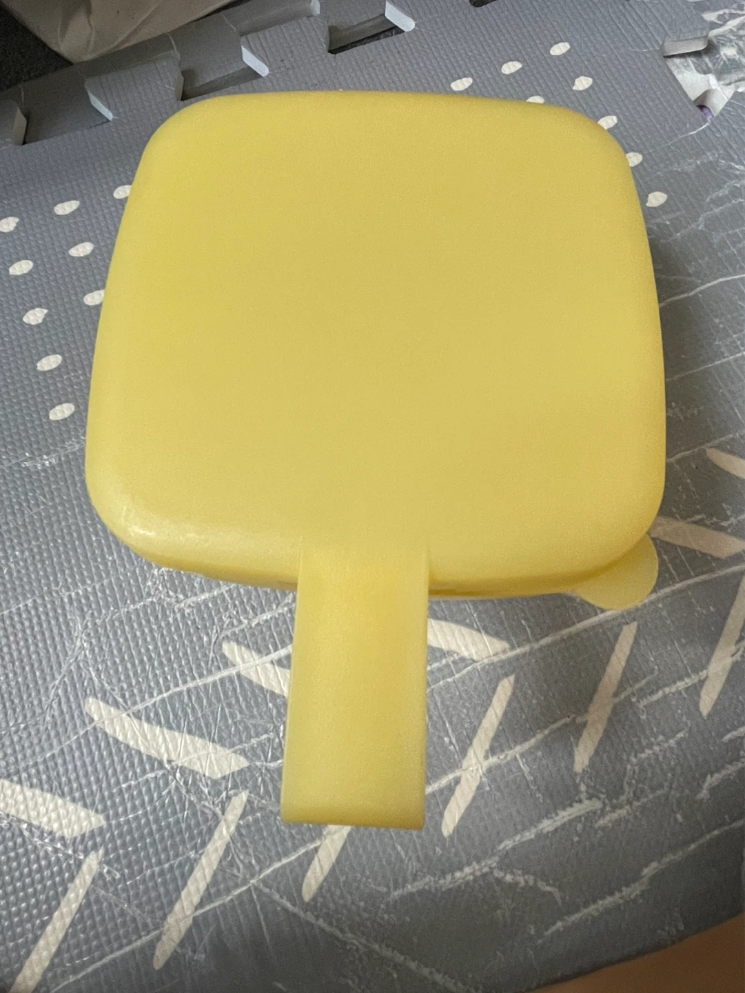 ⚽️Yellow Plastic Container with Handle