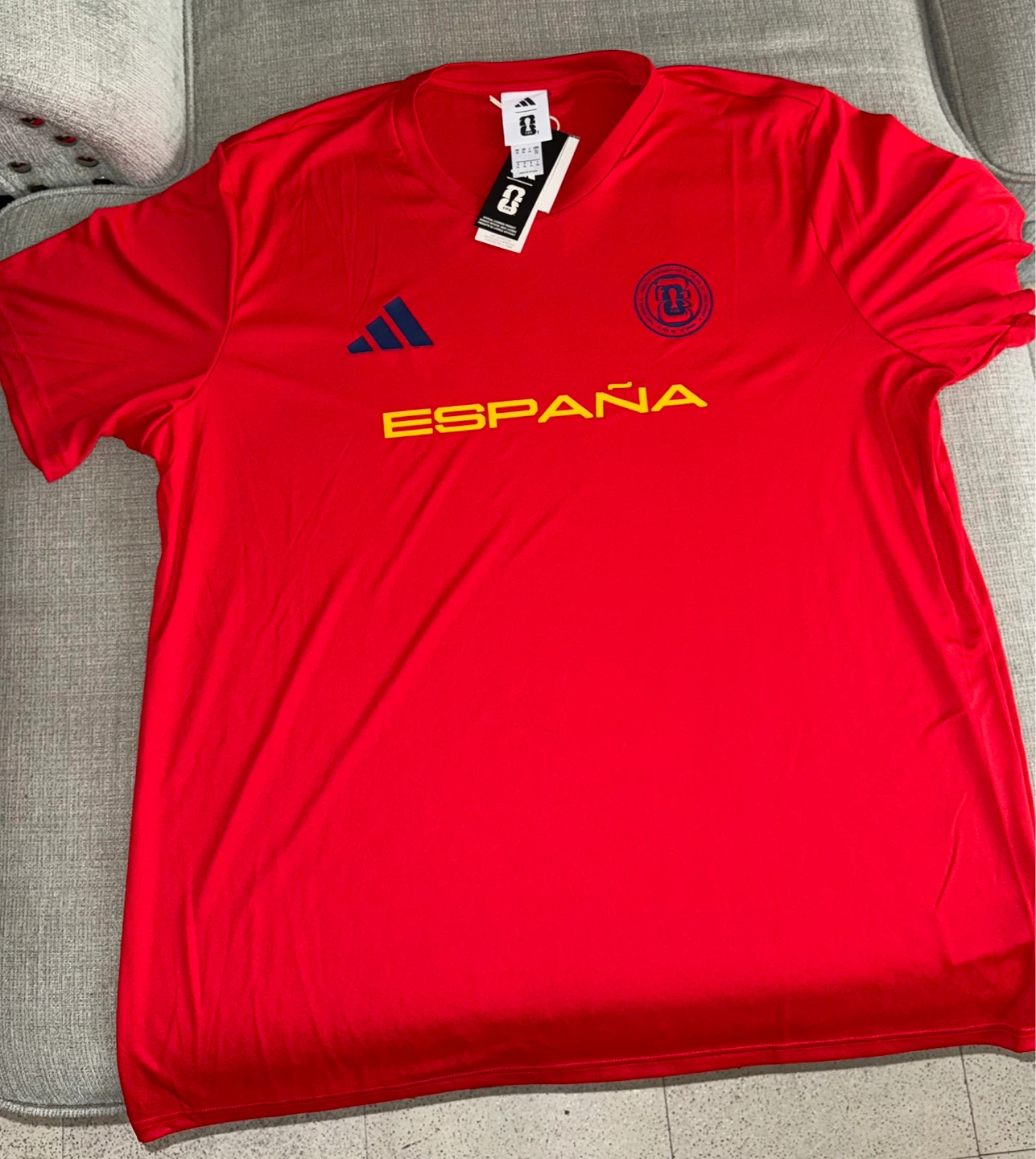 ⚽️Adidas Spain Soccer Jersey Red