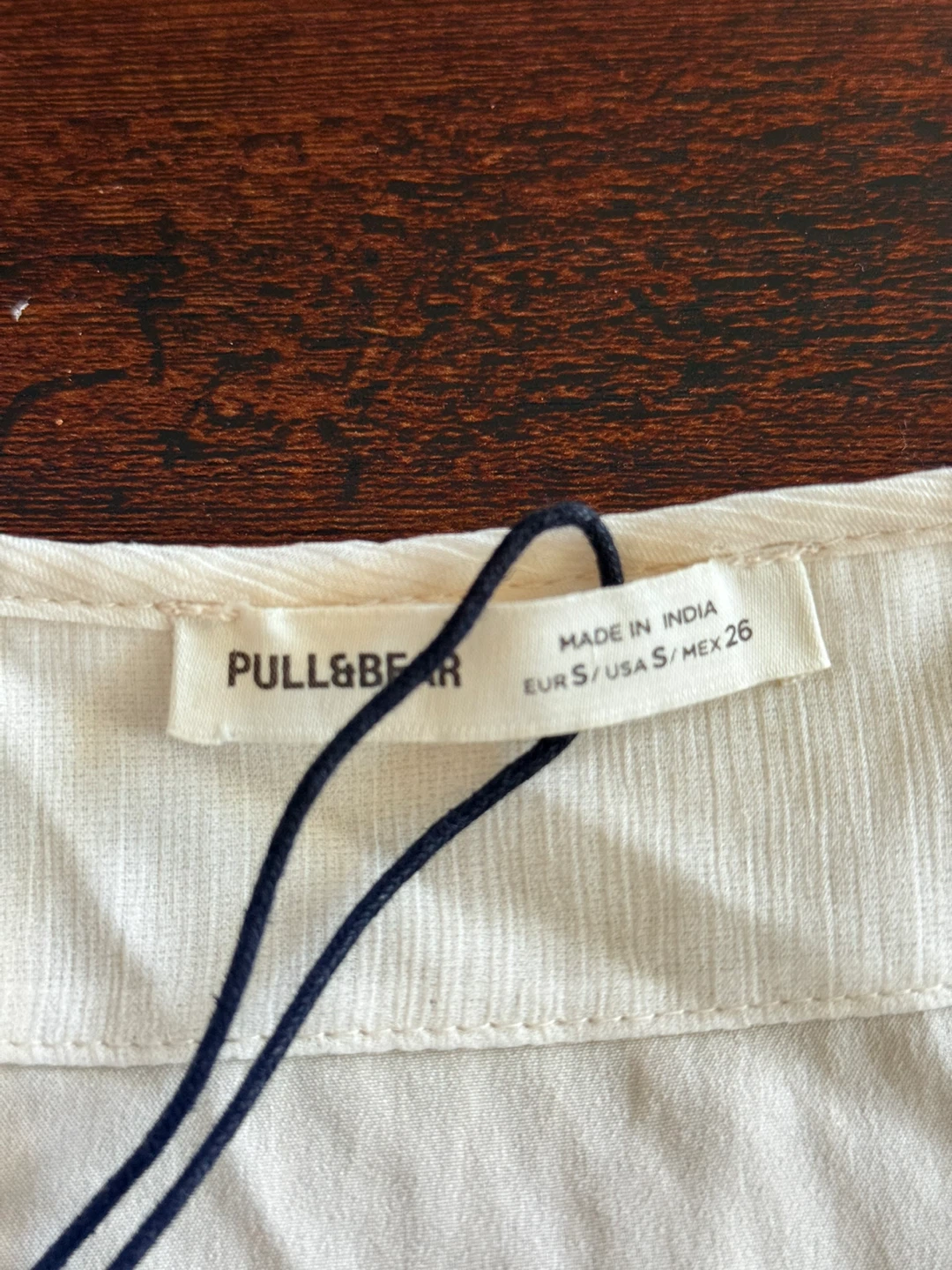 Pull & Bear White Sequined Wrap Skirt - photo 4