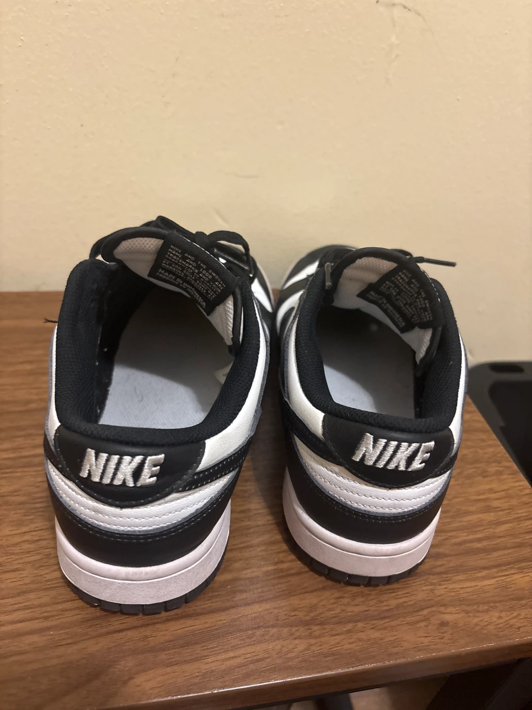 ⚽ Nike Dunk Low "Panda" Black White