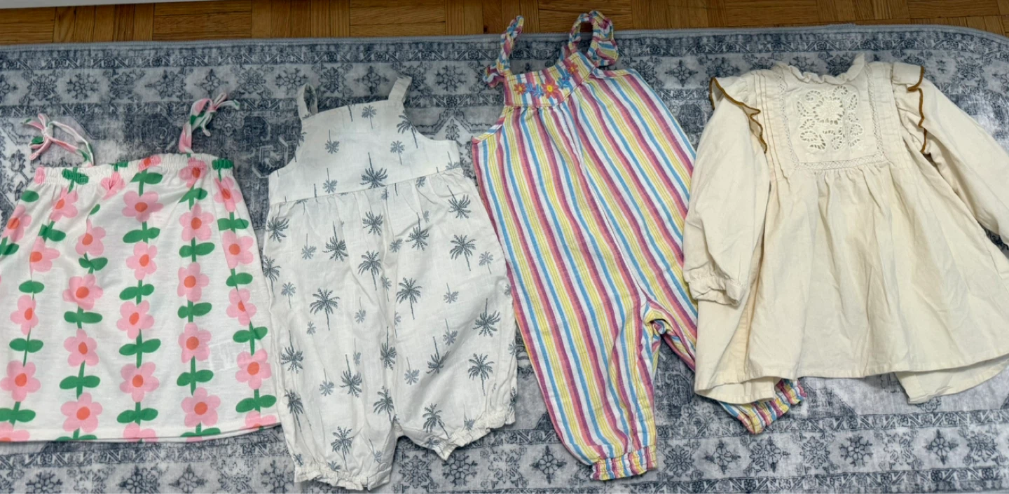 Girls Clothing Bundle - Dresses & Sleepers 6-12 months ⚽️ - photo 3