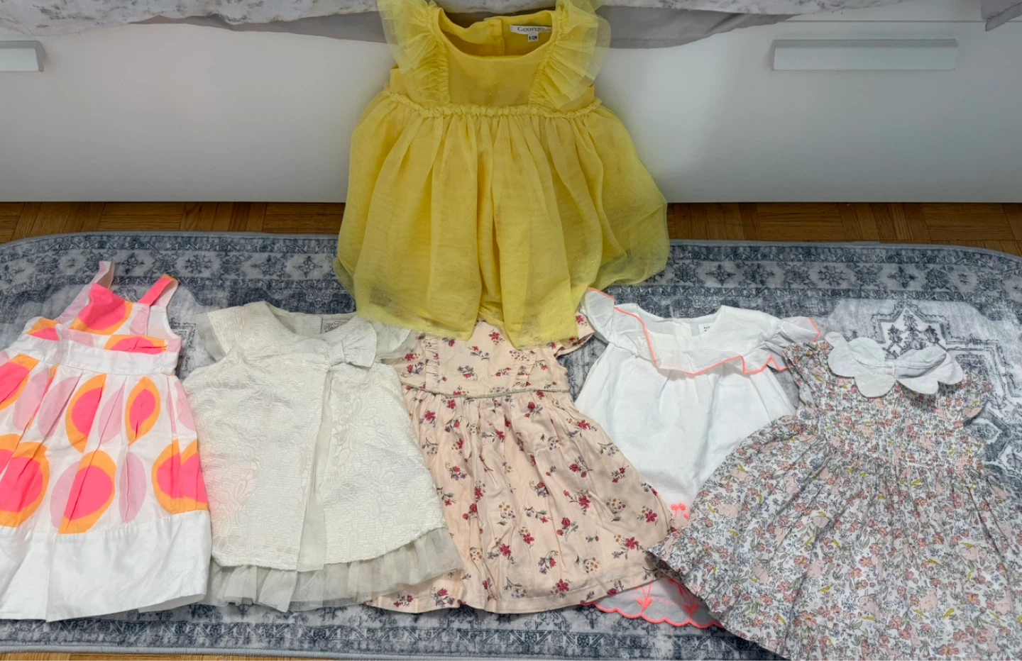 Girls Clothing Bundle - Dresses & Sleepers 6-12 months ⚽️ - photo 2
