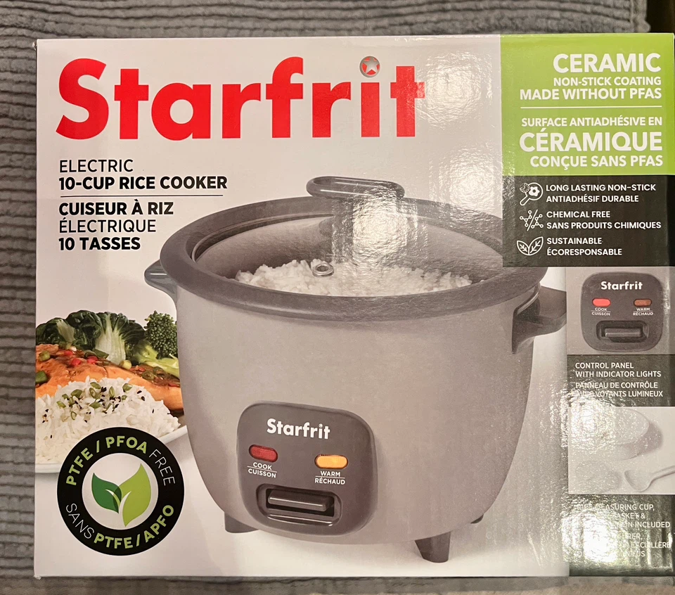 Starter 10 cup rice cooker. ⚽
