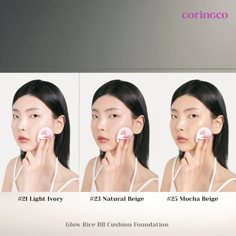 Coringco Glow Rice BB Cushion Foundation - photo 3