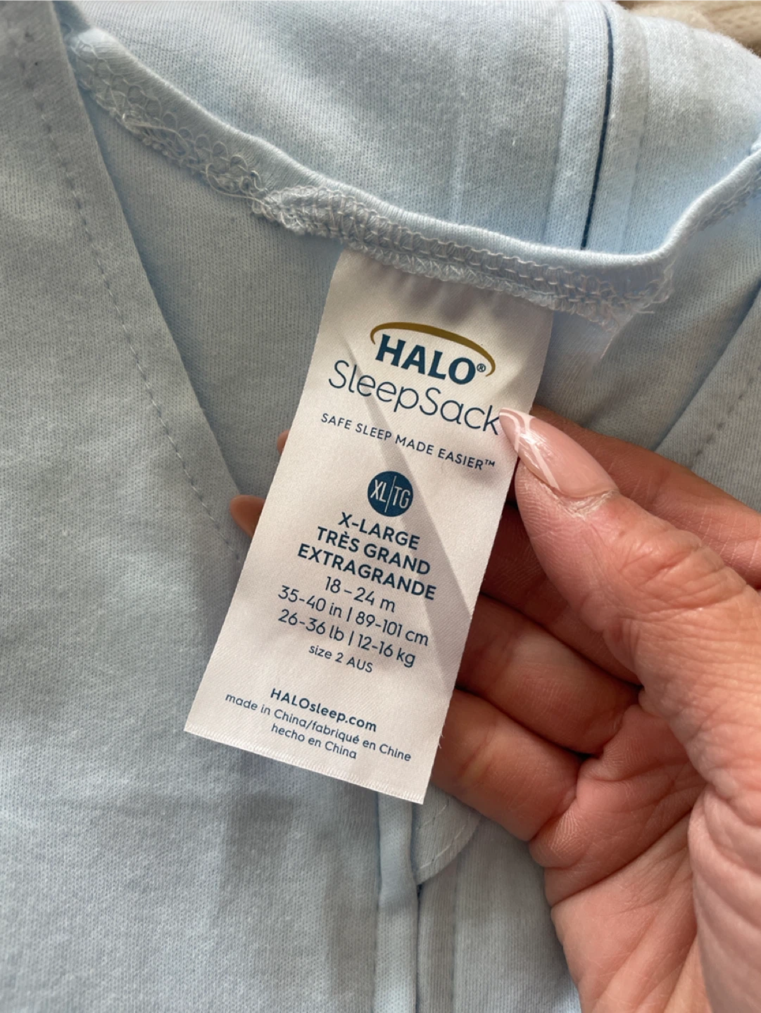 ⚽️ New Halo SleepSack XL 18-24M 26-36lbs - photo 3