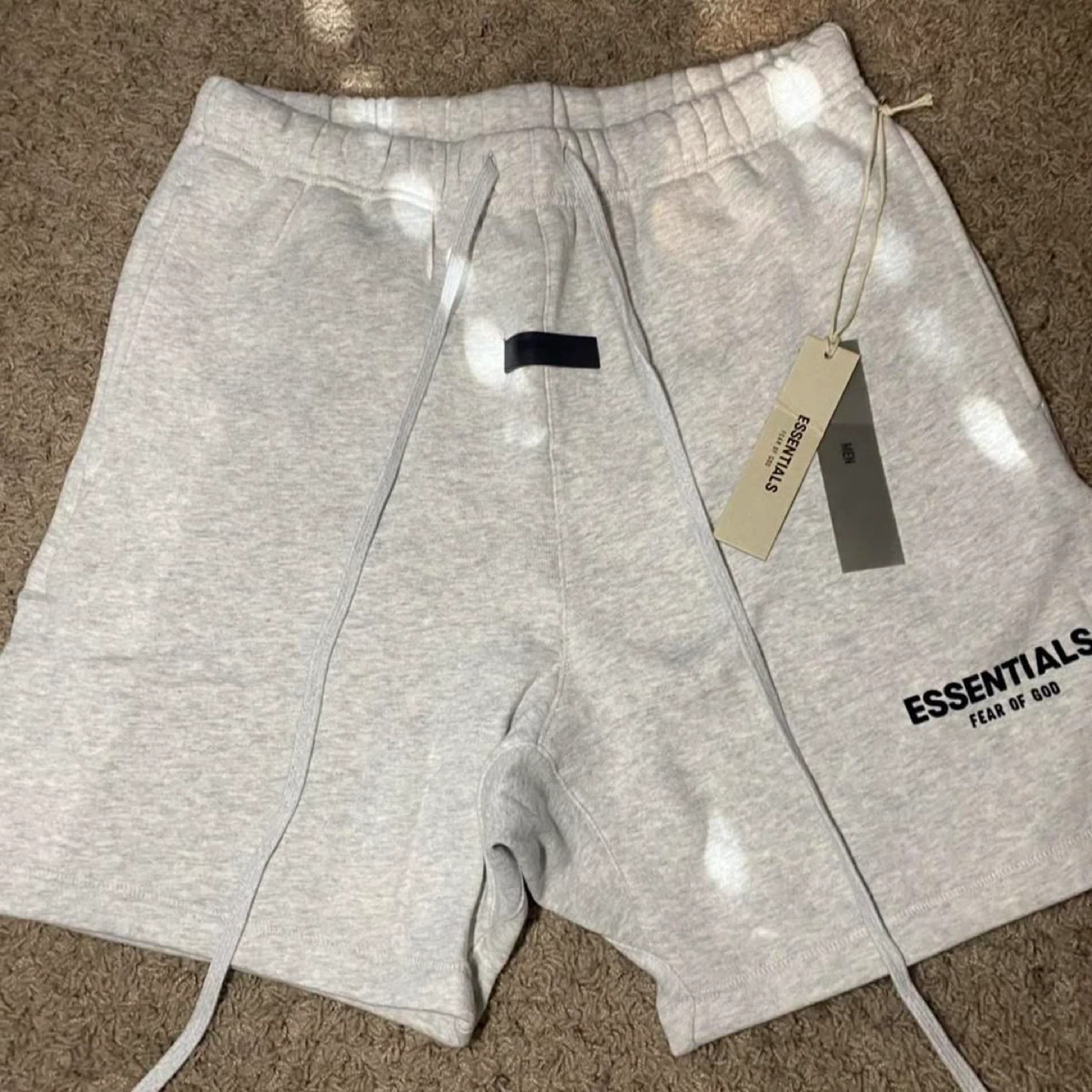 Fear of God Essentials Sweat Shorts - Light Grey