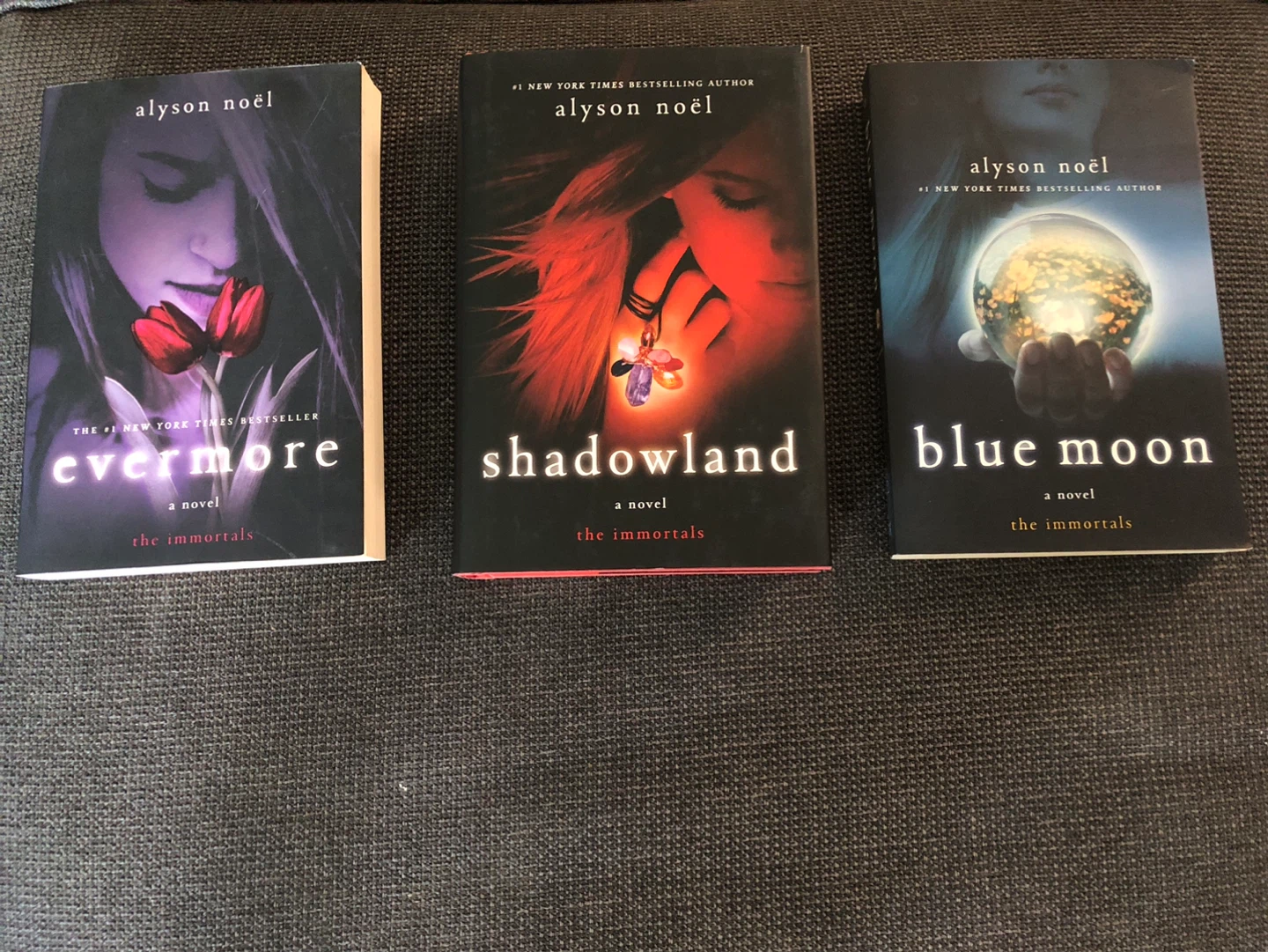 Alyson Noël Immortals Series Books 1-3