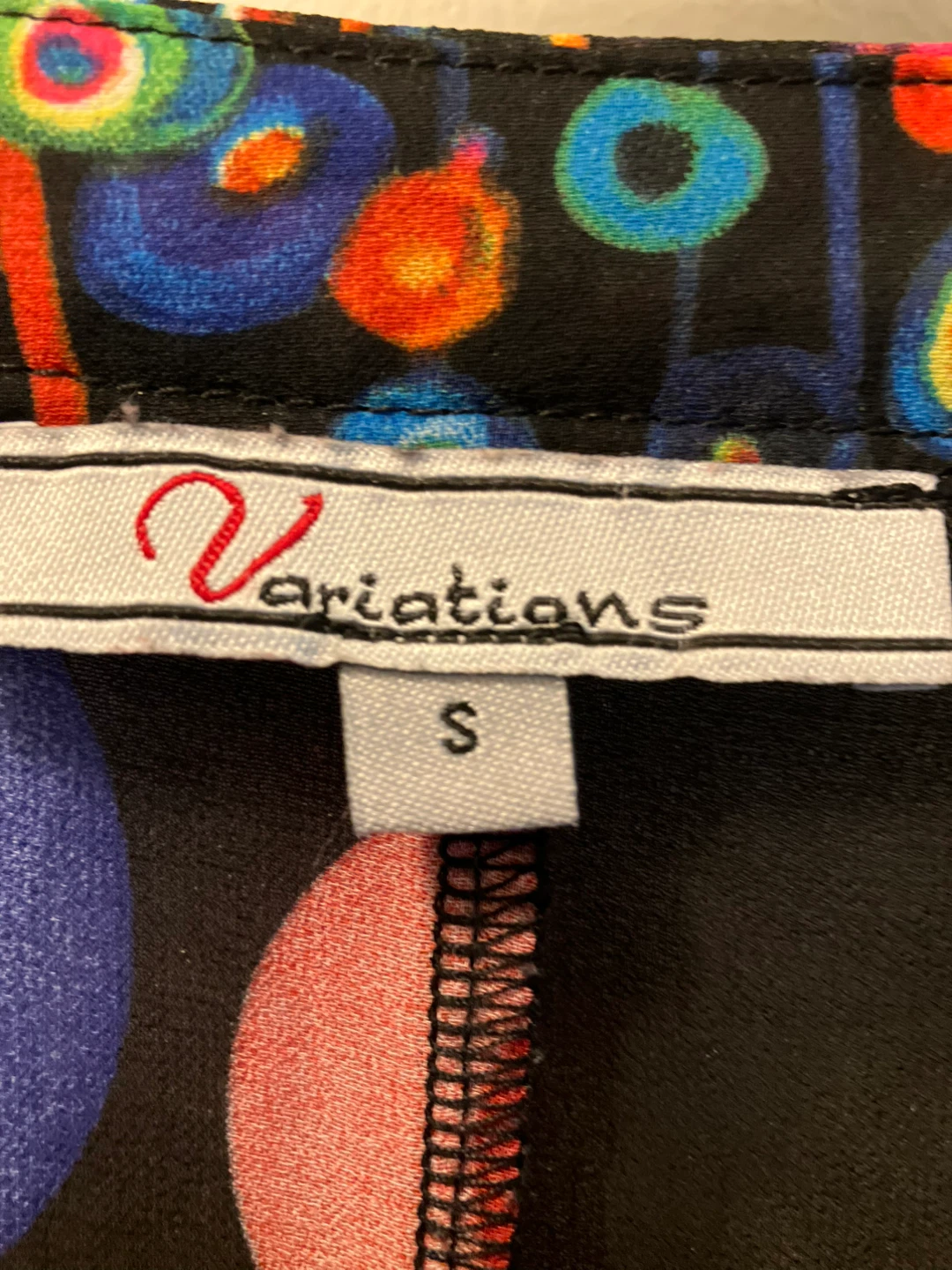 Variations colourful tunic top size S - photo 3