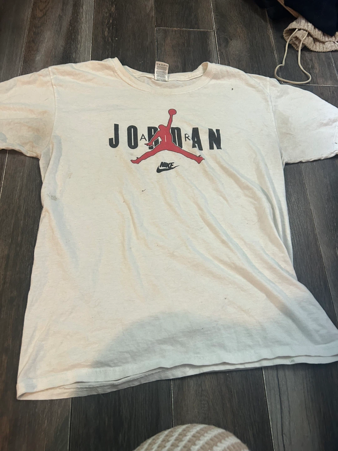 T-shirt Jordan Nike blanc