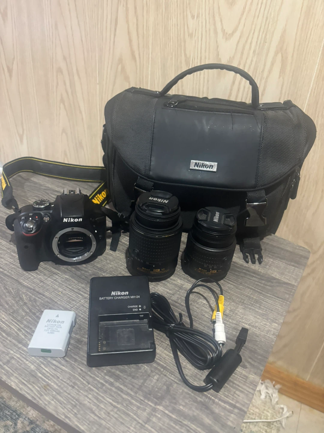 Nikon DSLR Camera with 2 Lenses make n offfer