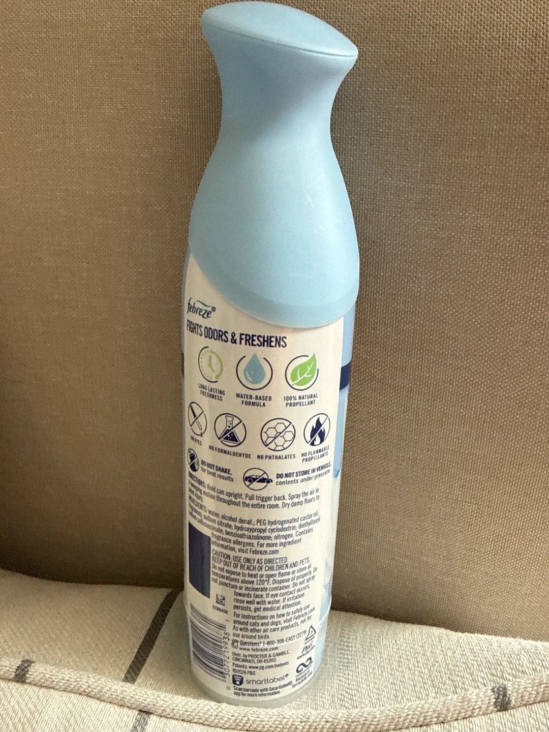 Febreze Air Mist Linen & Sky Air Freshener 8.1 oz - ⚽️ - photo 2