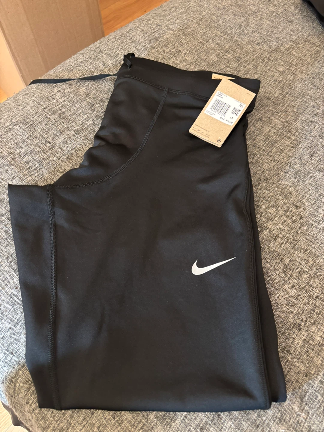 Nike Mens Running CRSE PD XX L TTG Pants Black