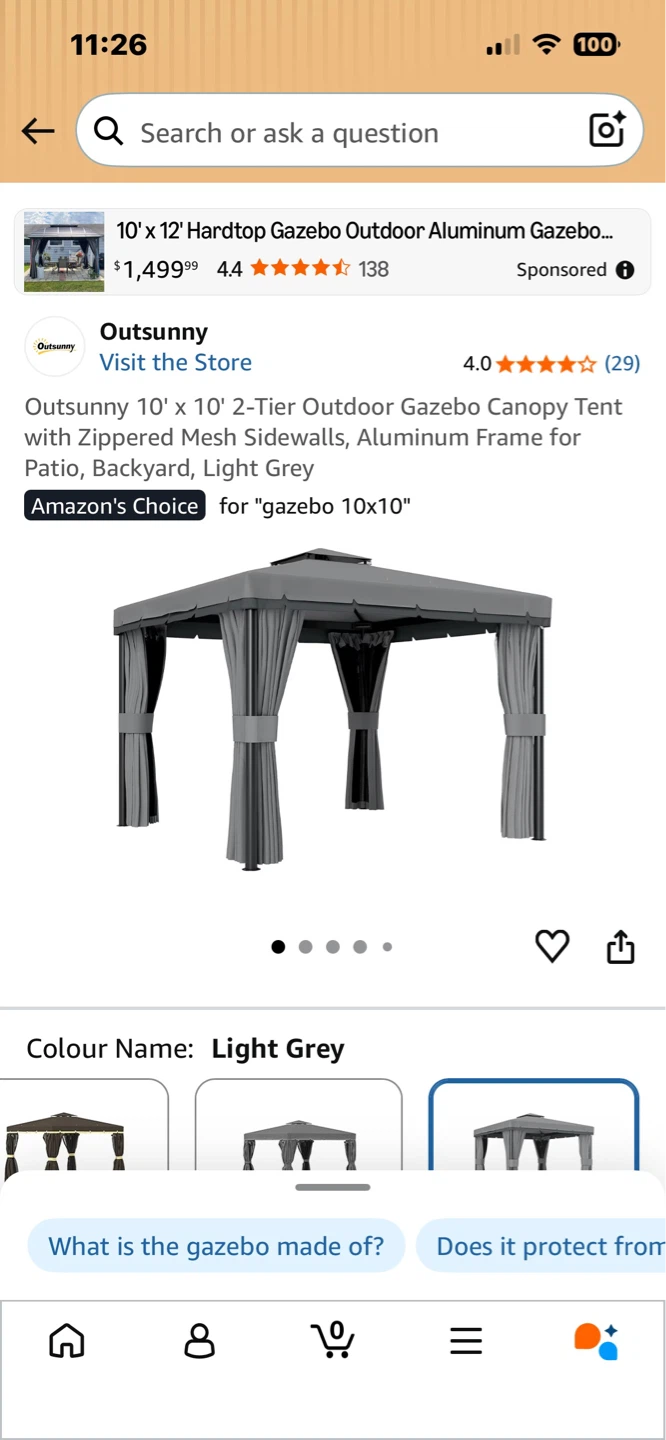 10 x 12 Gazebo - photo 2