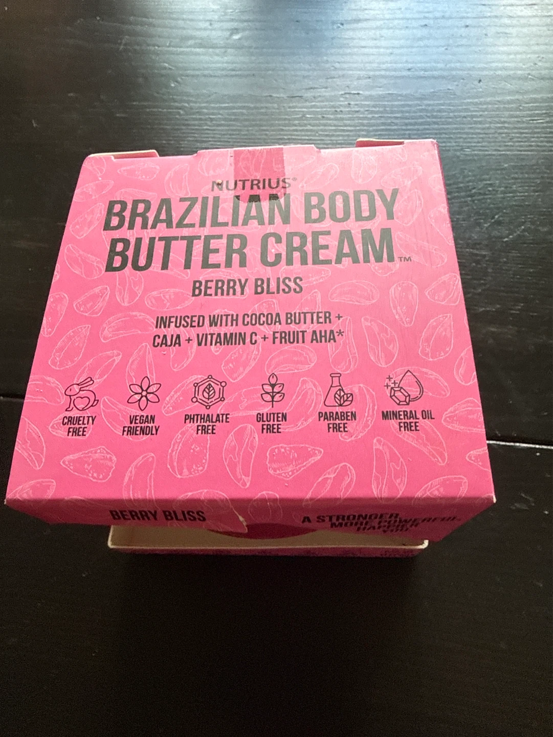 ⚽️ Nutrius Brazilian Body Butter Cream - Berry Bliss